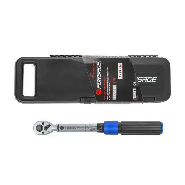 Llave dinamométrica 1/4" 1-25nm premium