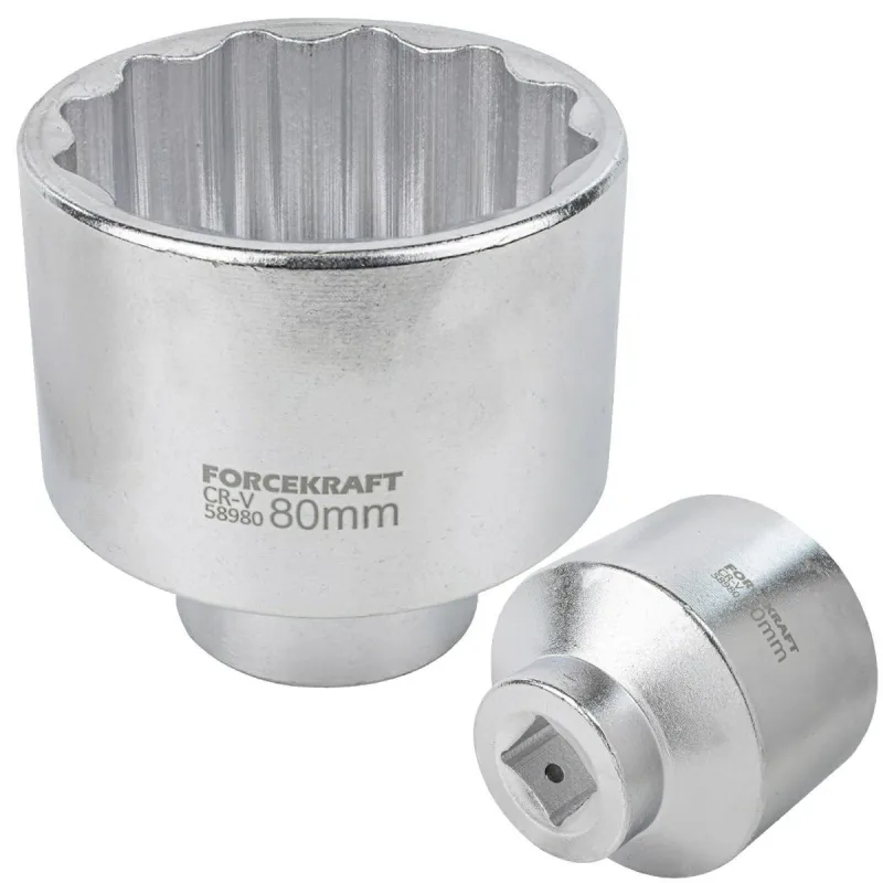 Nasadka 80mm 1" 12-kątna