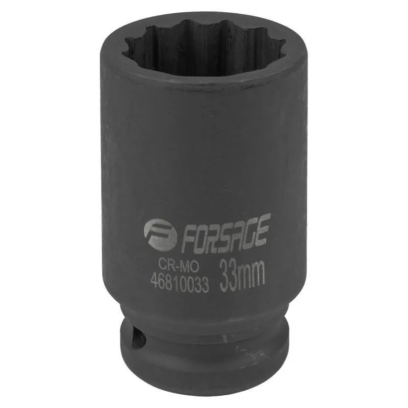 Adaptador de impacto profundo 3/4" 33mm (12 puntas)