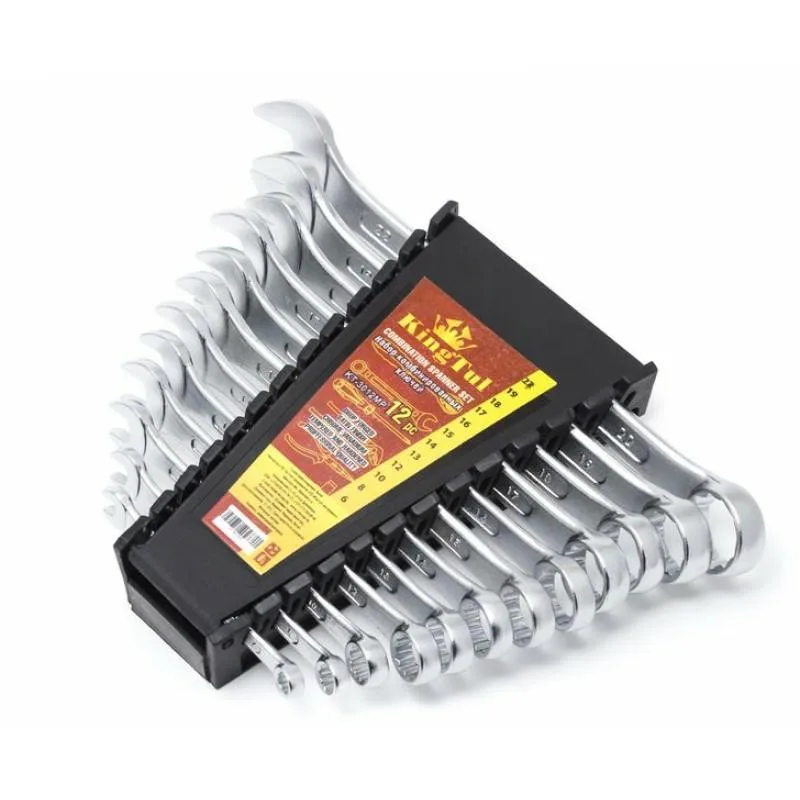 Zestaw kluczy płasko-oczkowych 12el. (6-22mm)