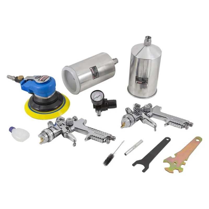 FORCEKRAFT pulverizador de pintura, amoladora neumática,