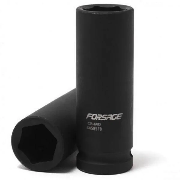 Adaptador de impacto profundo 12mm 6-puntas 1/2"