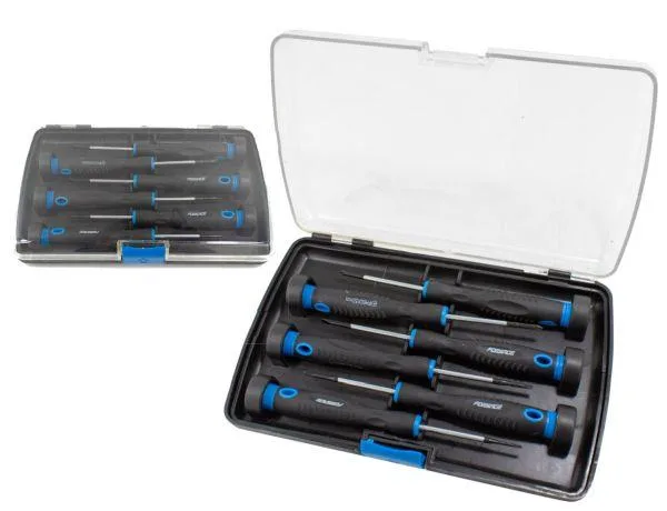 Juego de destornilladores de precisión 6 piezas