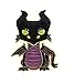 Loungefly Funko DISNEY MALEFICENT DRAGON LARGE ENAMEL PIN-JO - Maleficent - Disney Villains Pin De Esmalte - Broche Imperdible Coleccionable - Para Mochilas & Bolsas - Idea Para Regalo