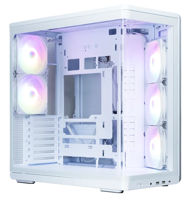 Zalman P60 WHITE carcasa de ordenador Midi Tower Blanco