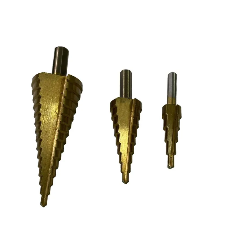 Juego de brocas escalonadas 3 piezas