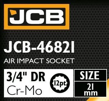 Adaptador de impacto 3/4" 21mm (12-puntas)