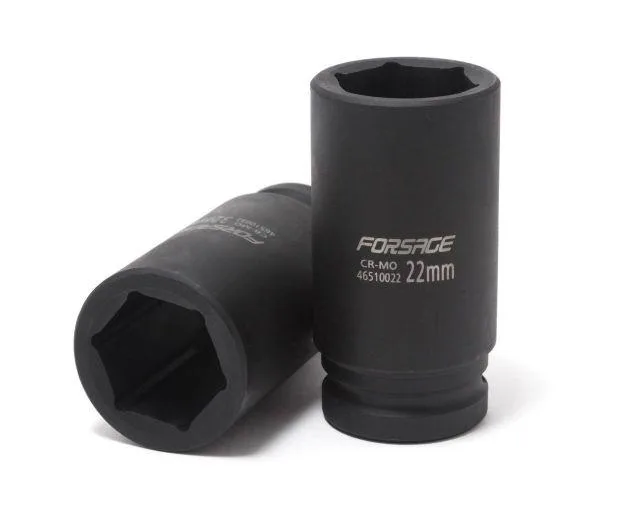 Adaptador de impacto profundo 3/4" 22mm (hexagonal de 6 caras)