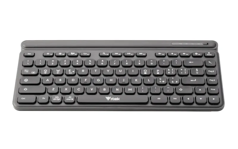 itek DGT W42B teclado Universal RF Wireless + Bluetooth QWERTY Inglés, Italiano Negro