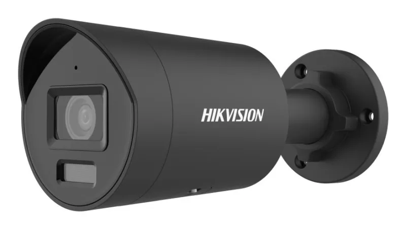 Hikvision DS-2CD2086G2H-IU(2.8mm)(eF)/BLACK Bala (forma) Cámara de seguridad IP Exterior 3840 x 2160 Pixeles Techo/pared