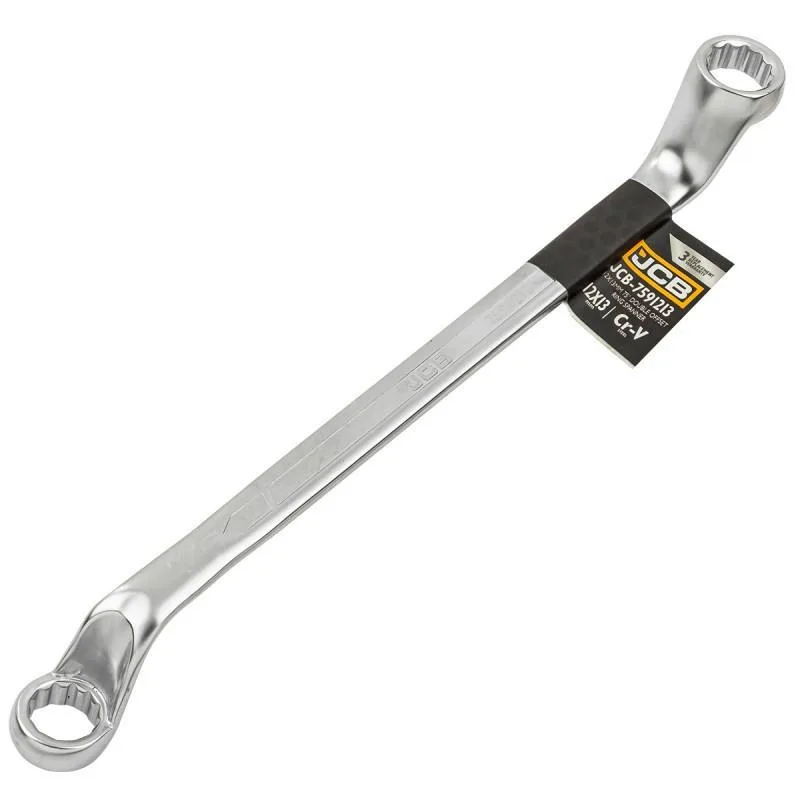 Llave de ojo doblada a 75 grados 24x27mm