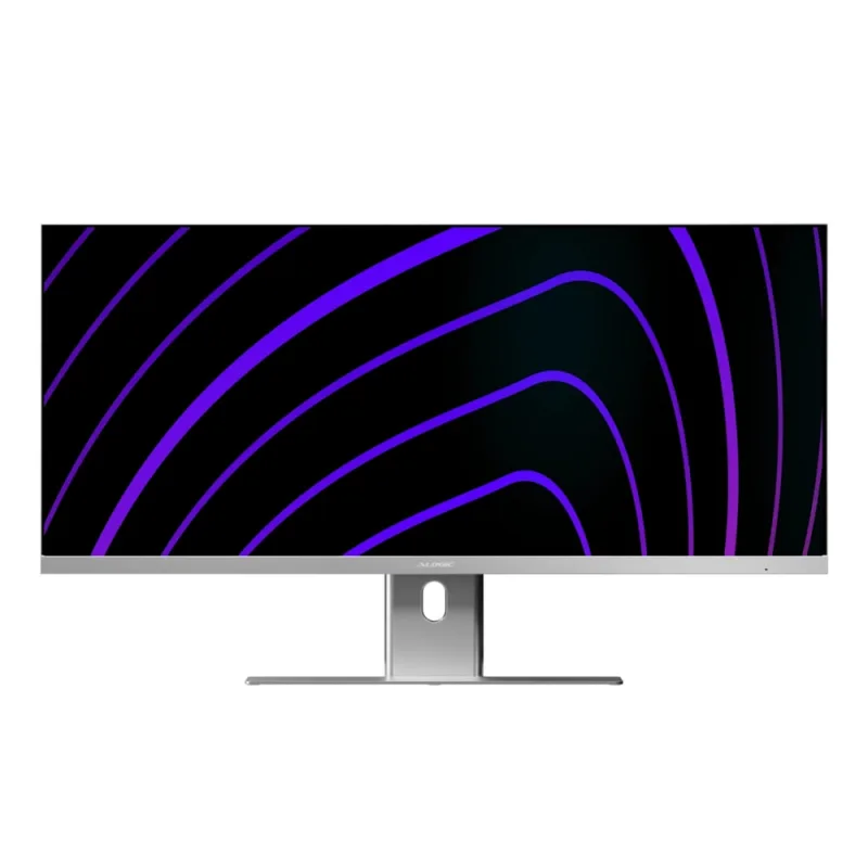 ALOGIC Edge pantalla para PC 86,4 cm (34") 3440 x 1440 Pixeles UltraWide Quad HD Plata