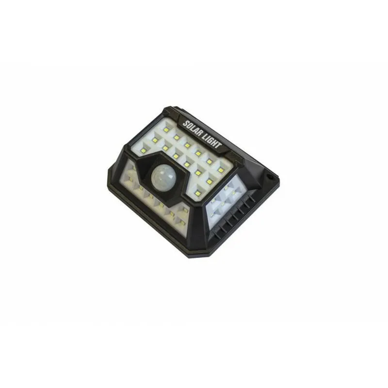 Lámpara solar LED con sensor de movimiento