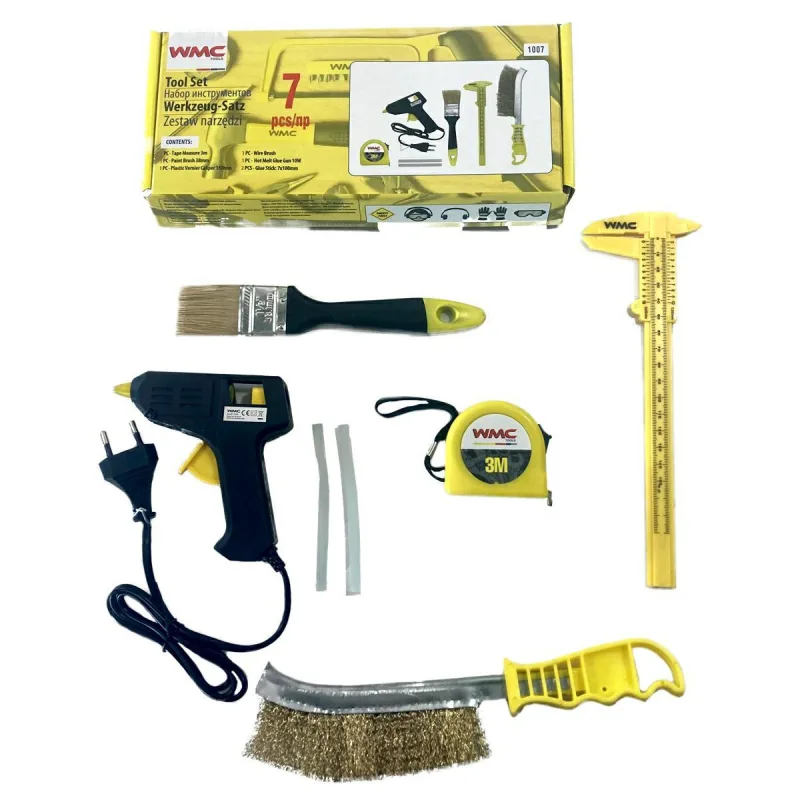 Juego de herramientas de 7 piezas