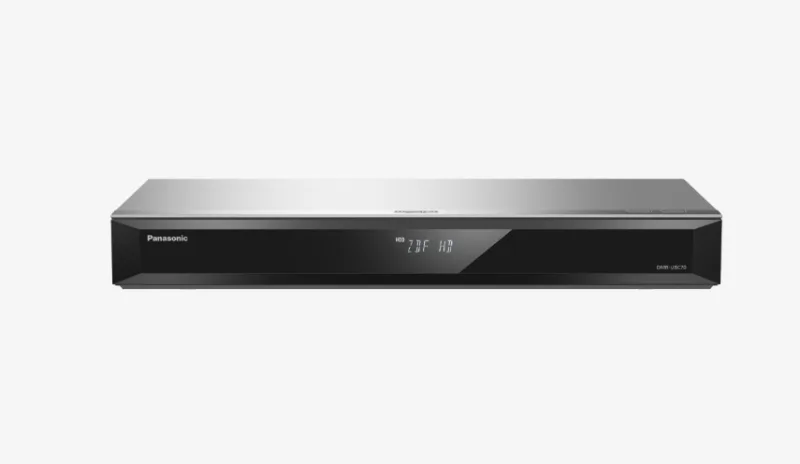 Panasonic DMR-UBC70EGS Grabador de Blu-Ray 3D Plata