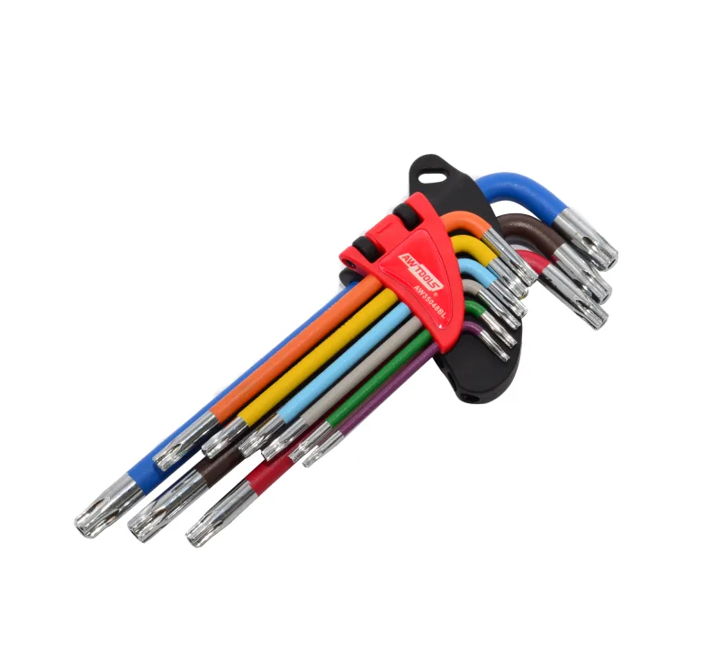 Awtools klucze imbusowe torx/ t10-t50/ 9szt. kolor black line