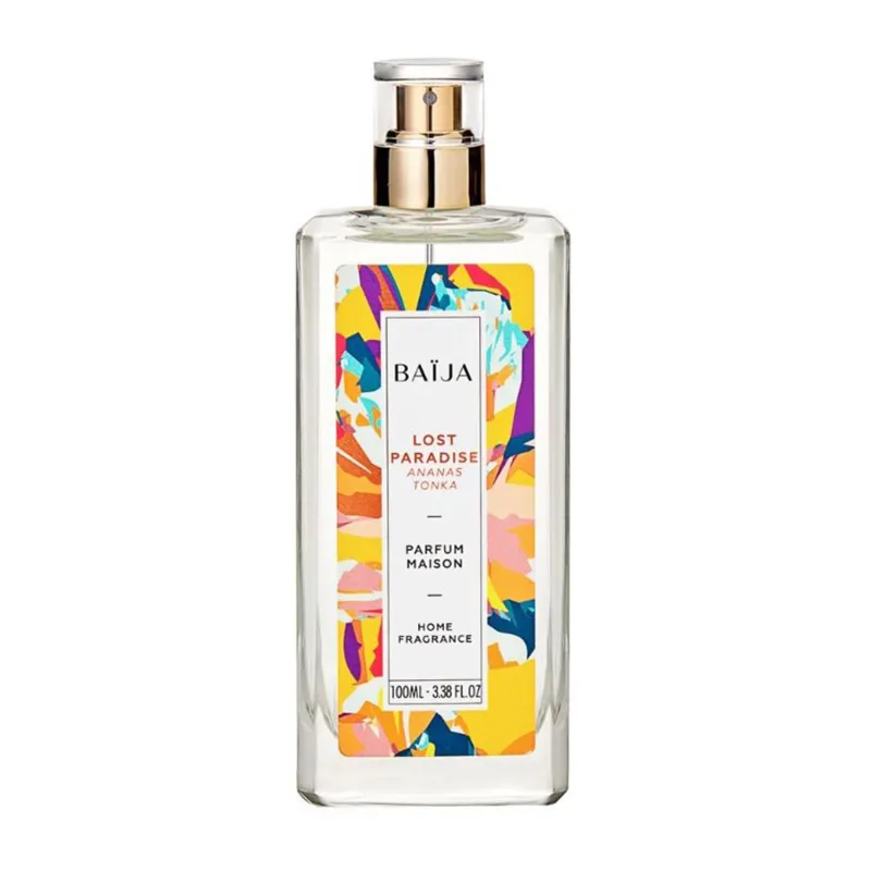 Home fragrance baija lost paradise spray ananas tonka 100ml vaporizador