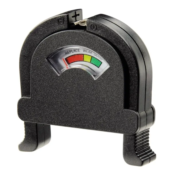 Hama Battery Tester medidor de energía y batería Negro