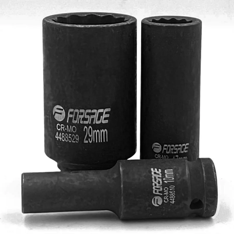 Adaptador de impacto profundo 1/2" 25mm (12 caras)