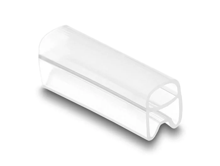 DeLOCK 80949 soporte para manguito de identificación de conductor Transparente Plástico 50 pieza(s)