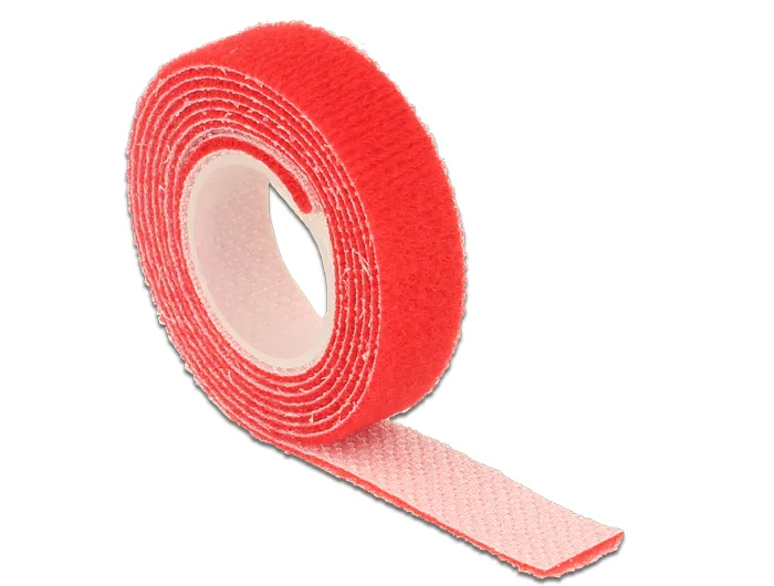 DeLOCK 18717 velcro Rojo 1 pieza(s)