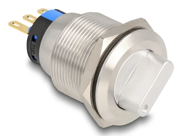 DeLOCK 22016 interruptor eléctrico Interruptor rotativo Plata