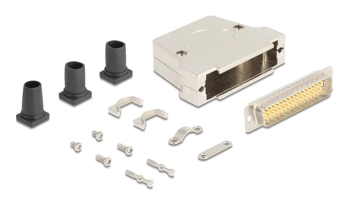 DeLOCK 67140 conector D-Sub (50-pin) Plata