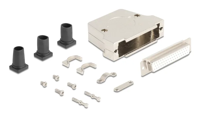 DeLOCK 67141 conector D-Sub (50-pin) Plata