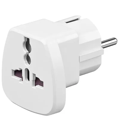 Alcasa 1500-RA1 adaptador de enchufe eléctrico Blanco