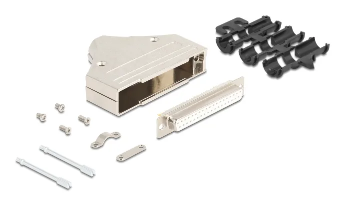 DeLOCK 67137 conector D-Sub (37-pin) Plata
