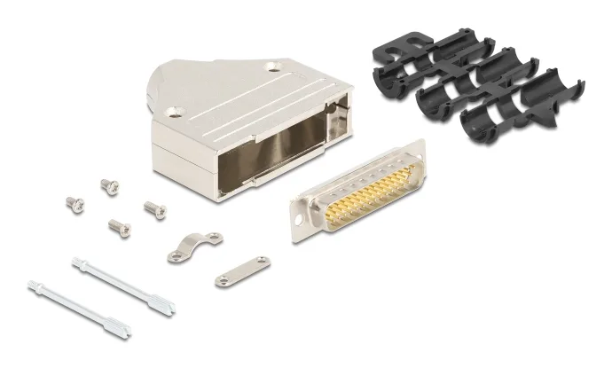 DeLOCK 67138 conector D-Sub (44-pin) Plata