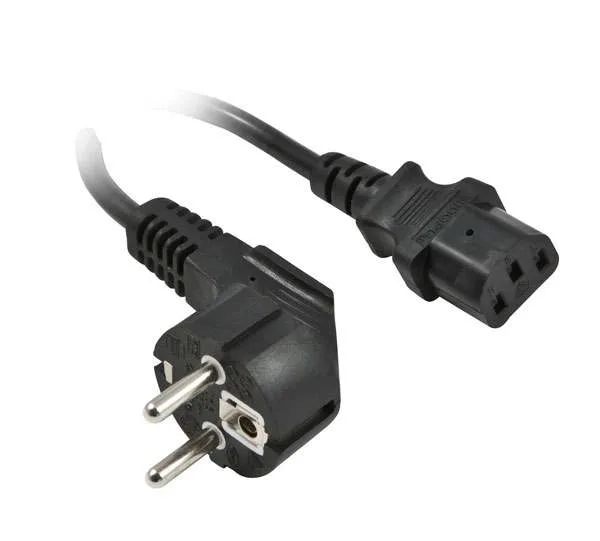 Synergy 21 S215398 cable de transmisión Negro 3 m Enchufe tipo F IEC C13