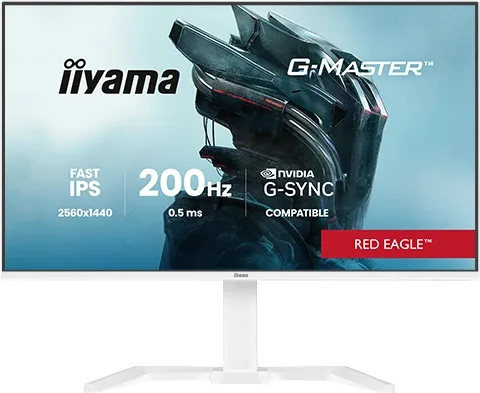 iiyama G-MASTER GB2771QSU-W1 pantalla para PC 68,6 cm (27") 2560 x 1440 Pixeles Wide Quad HD Blanco