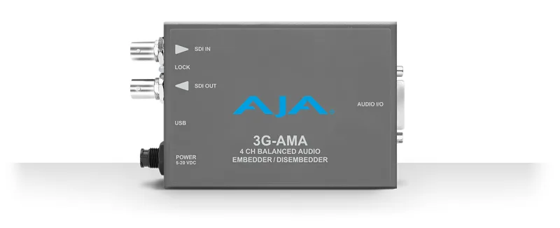AJA 3G-AMA convertidor de señal de vídeo Conversor de vídeo activo 2048 x 1080, -