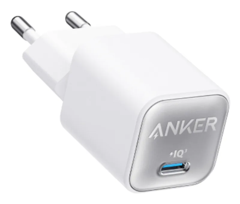 Anker 511 Universal Blanco Corriente alterna Carga rápida Interior
