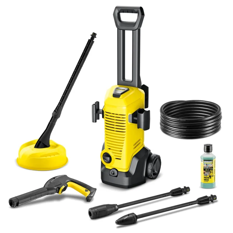 Kärcher k 3 home limpiadora de alta presión o hidrolimpiadora 380 l/h 1600 w (1.676-354.0) negro, amarillo