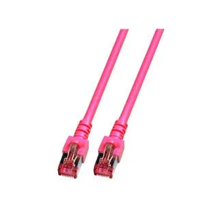 EFB Elektronik RJ45 S/FTP Cat.6 cable de red Magenta 7,5 m Cat6 SF/UTP (S-FTP)