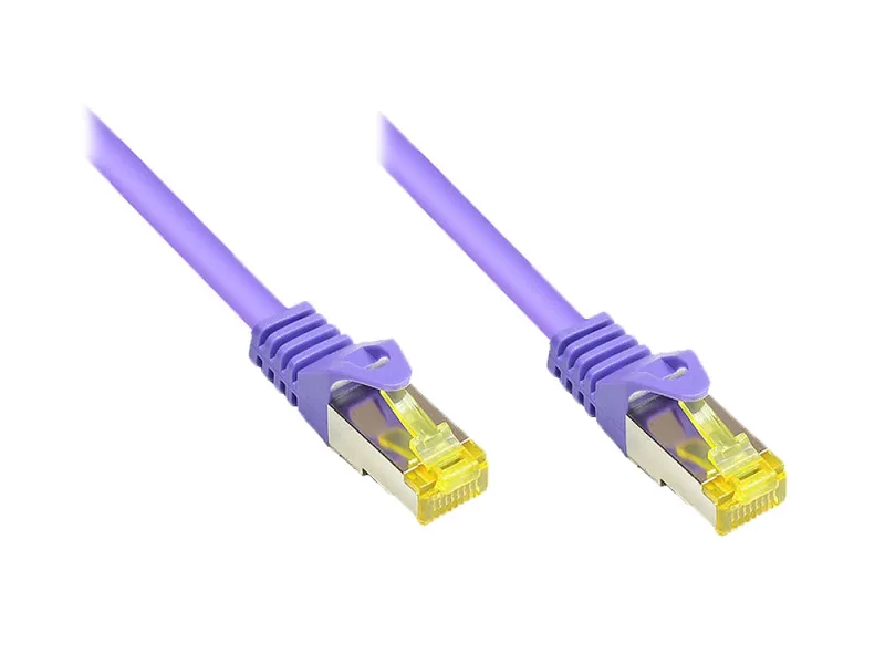 Alcasa 5m Cat7 RJ-45 cable de red Violeta S/FTP (S-STP)