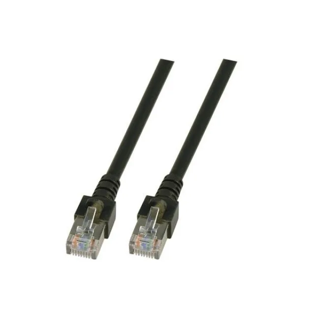 EFB Elektronik RJ45 S/FTP Cat5e cable de red Negro 0,5 m SF/UTP (S-FTP)