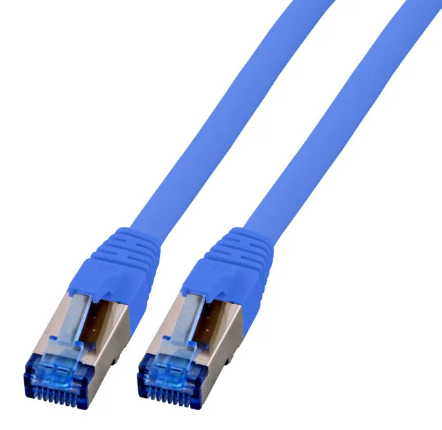 EFB Elektronik K5525FBL.1,5 cable de red Azul 1,5 m Cat6a S/FTP (S-STP)