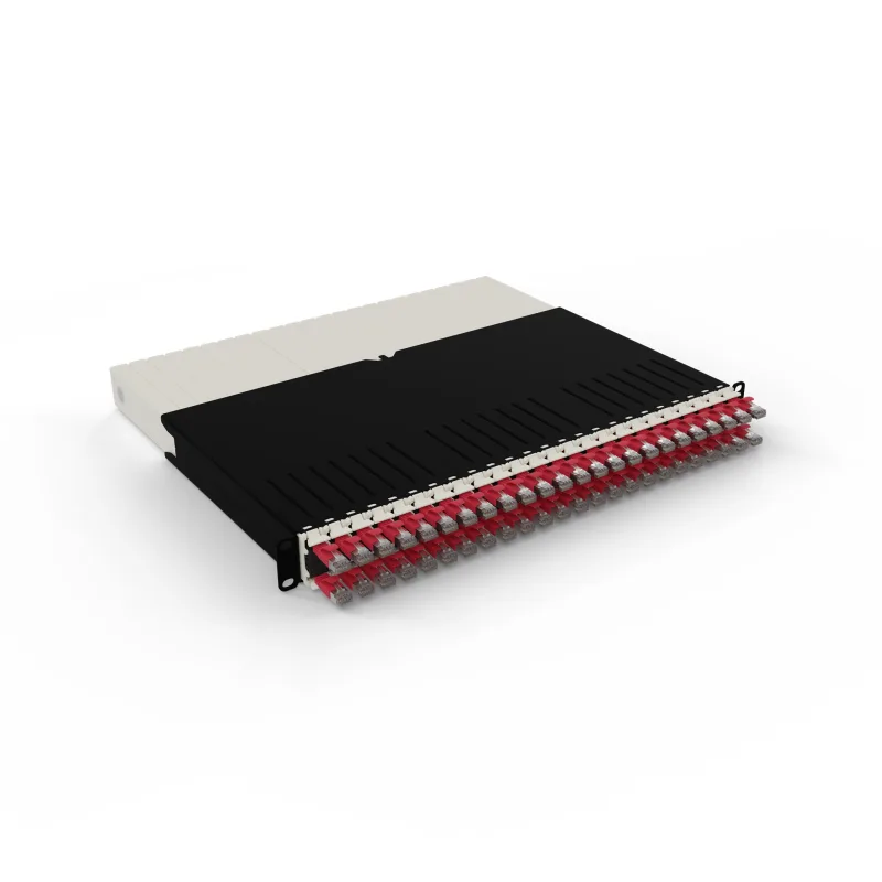 PATCHBOX PONEX8STPRD cable de red Rojo 0,8 m Cat6a U/FTP (STP)