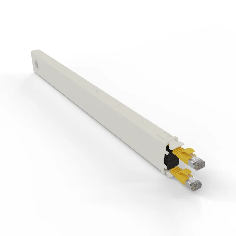 PATCHBOX CONEX8STPYL cable de red Amarillo 0,8 m Cat6a U/FTP (STP)