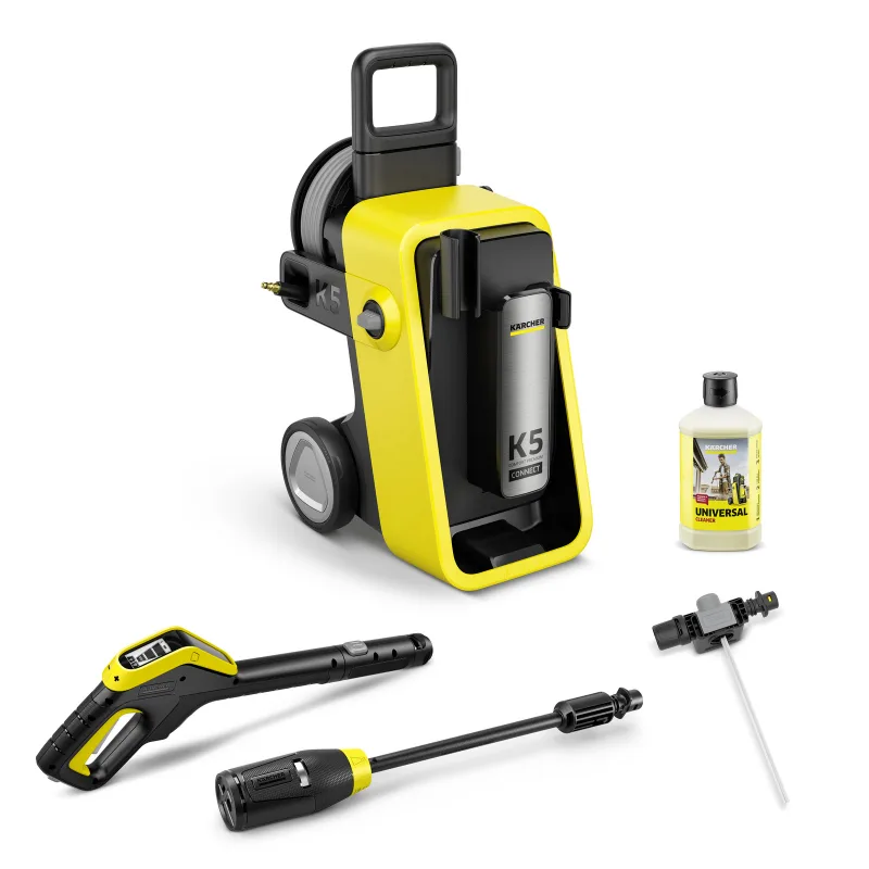 Kärcher K 5 Comfort Premium Connect Limpiadora de alta presión o Hidrolimpiadora Vertical Eléctrico 500 l/h Amarillo