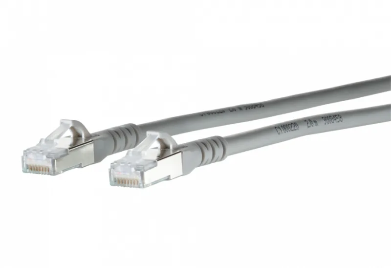 METZ CONNECT 1308454033-E cable de red Gris 4 m Cat6a SF/UTP (S-FTP)