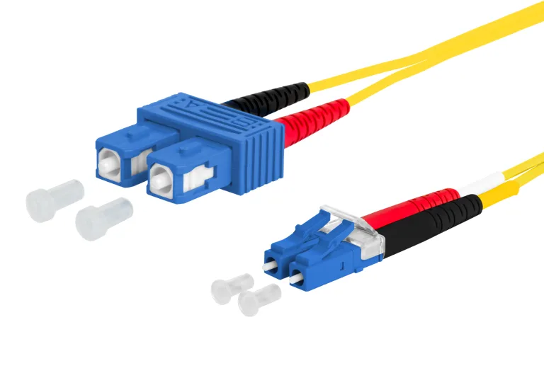 METZ CONNECT 151P1EOJO30E Cable de fibra óptica e InfiniBand 3 m SC LC I-V(ZN) H Amarillo
