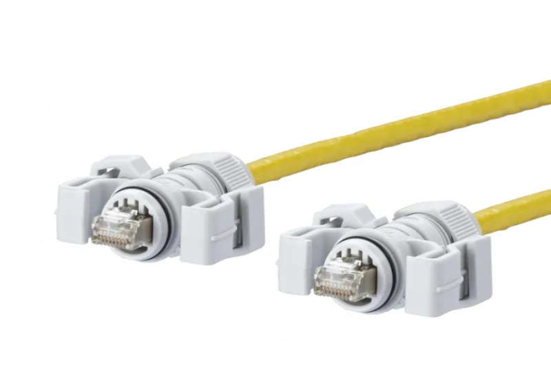 METZ CONNECT 141N113K13K10 cable de red Amarillo 1 m Cat6 S/FTP (S-STP)