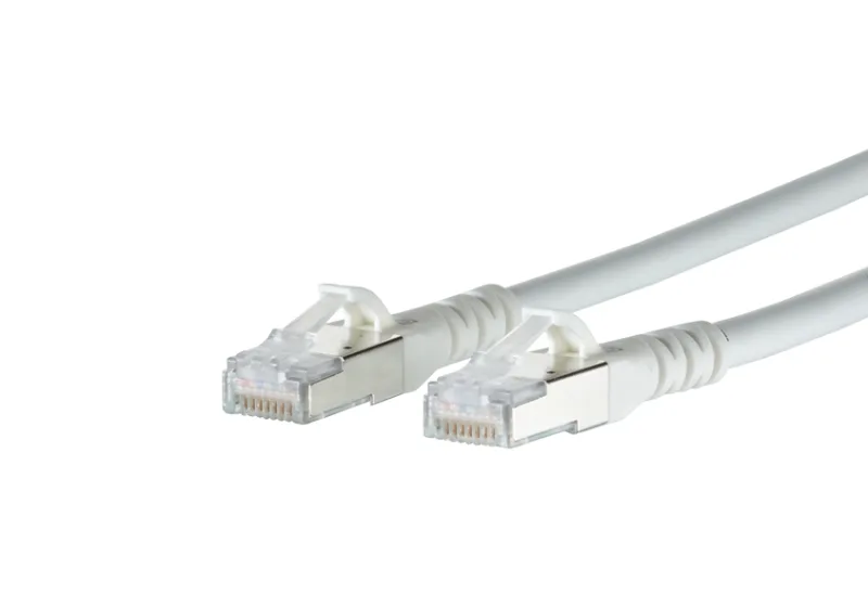 METZ CONNECT Cat.6A cable de red Blanco 2 m Cat6a S/FTP (S-STP)