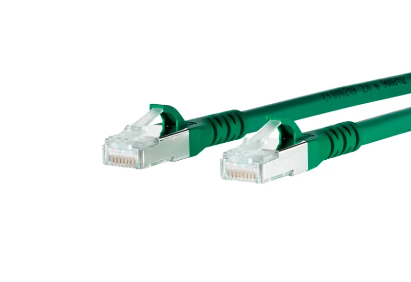 METZ CONNECT 1308451555-E cable de red Verde 1,5 m Cat6a S/FTP (S-STP)