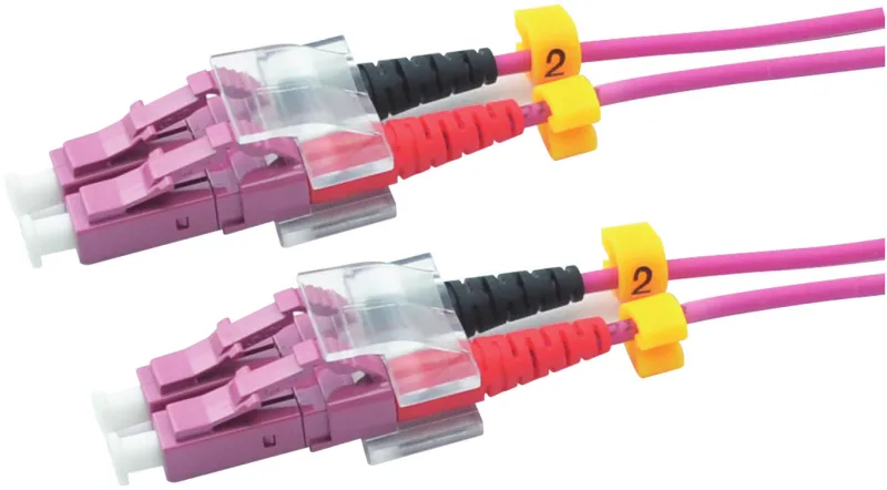 Red 2716-10-0018 Cable de fibra óptica e InfiniBand 3 m LC Púrpura