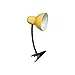 FABRILAMP AKUNADECOR Flexo De Sobremesa Clip Con Pinza Amarillo